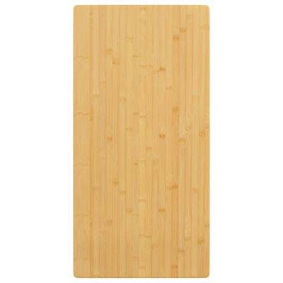 vidaXL Blat do stołu, 50x100x1,5 cm, bambusowy