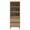 vidaXL Highboard z szufladą Dąb rzemieślniczy 40 x 36 x 110 cm