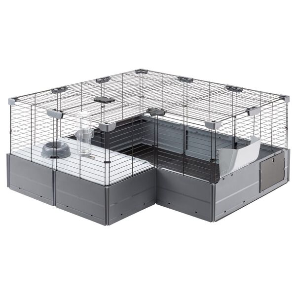 Ferplast Klatka dla gryzoni Multipla Maxi, 142,5x72x50 cm, czarna