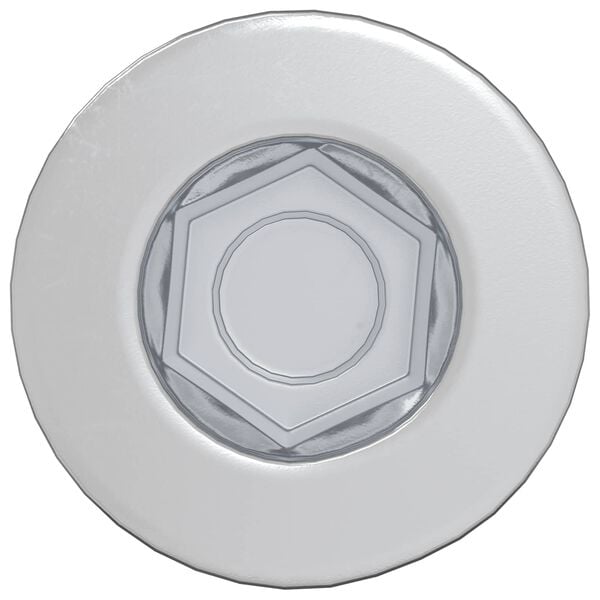 vidaXL Śruba z gł&oacute;wką kapeluszową 2 pcs Srebrny M7 x 40 mm Stal