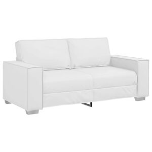 vidaXL Sofa Biały 180 x 80 x 84 cm tkanina