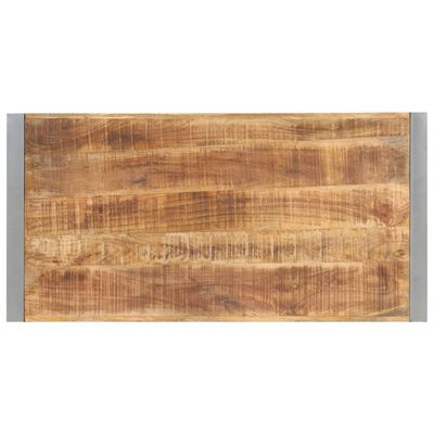 vidaXL Stół jadalniany, 120x60x75 cm, lite surowe drewno mango