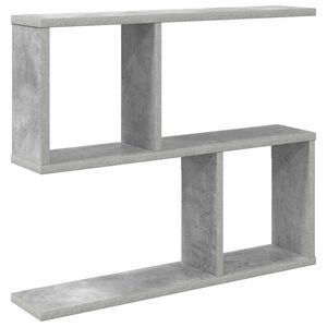 vidaXL P&oacute;łka ścienna Betonowy szary 60 x 12 x 50,5 cm