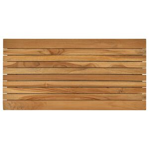 vidaXL Blat stołu 80 x 40 x 3,5 cm Prostokątny Lite drewno teakowe