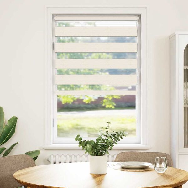 vidaXL Roleta zebra, 80x100 cm, szerokość tkaniny 75,9 cm, poliester