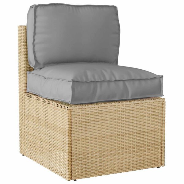 vidaXL Zestaw poduszek na paletę 2 pcs Szary Materiał Oxford