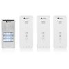 Smartwares Wideodomofon do 3 mieszkań, 20,5x8,6x2,1 cm, biały