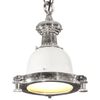 vidaXL Lampa wisząca, 24x24x137 cm, aluminium