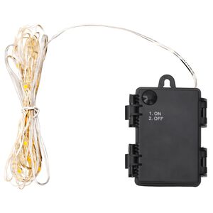 vidaXL Sznur 66 lampek LED z dmuchawą, 660 cm