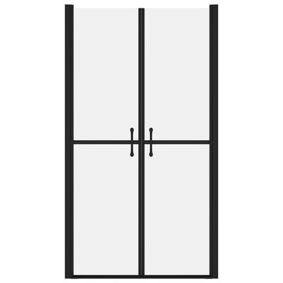 vidaXL Drzwi prysznicowe, szkło mrożone, ESG, (83-86)x190 cm