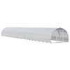 vidaXL Kurnik srebrny 1000 x 150 x 100 cm Stal ocynkowana