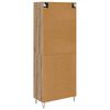 vidaXL Highboard z szufladą Dąb rzemieślniczy 69,5 x 34 x 90 cm