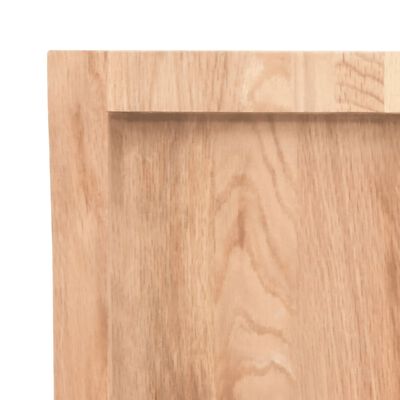 vidaXL Blat, jasnobrązowy 140x60x(2-6) cm drewno z naturalną krawędzią