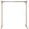 vidaXL Łuk Ślubny Jasny Brąz 225 x 95 x 226 cm Lite drewno sosnowe