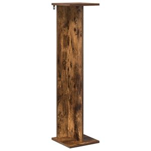 vidaXL Stojak na rośliny Dąb wędzony 25 x 25,5 x 100,5 cm