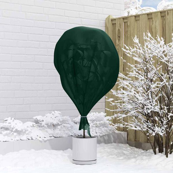 vidaXL Fleece Ochronny dla Roślin Przed Mrozem Zielony 20 x 3,2 m