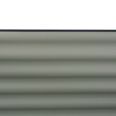 vidaXL Podwyższona donica z galwanizowanej stali, 160x80x44 cm, szara