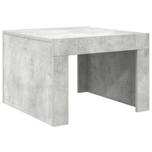 vidaXL Stolik kawowy, betonowy, 50x50x35 cm, materiał drewnopochodny