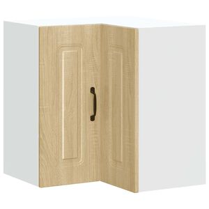 vidaXL Szafka ścienna narożna kuchenna, Kalmar, dąb sonoma