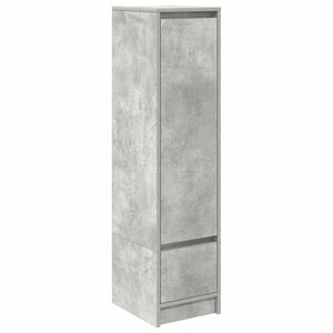 vidaXL Komoda betonowa szara 29,5x34x119,5 cm Drewno klejone