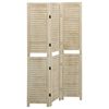 vidaXL Parawan 3-panelowy, 105x165 cm, lite drewno paulownia