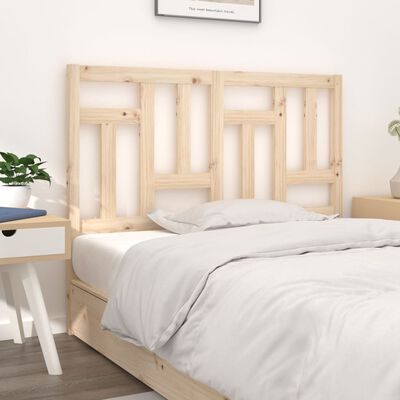 vidaXL Wezgłowie łóżka, 165,5x4x100 cm, lite drewno sosnowe