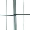 vidaXL Zestaw Ogrodzenia Stawu 8 pcs Zielony 50 x 80 cm Stal