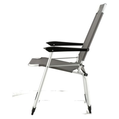 Travellife Luksusowe składane krzesło kempingowe Ancona Compact, szare