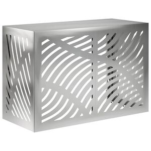 vidaXL Pokrywa do klimatyzatora srebrny 90 x 40 x 60 cm