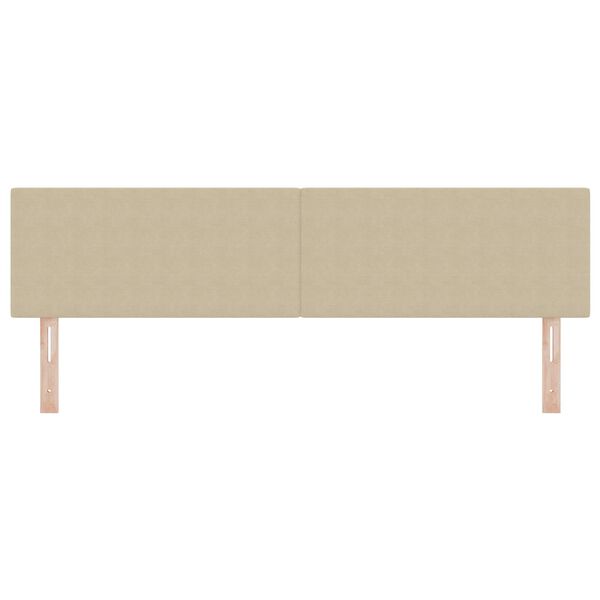 vidaXL Zagł&oacute;wek Jasnozielony szary 180 cm Sk&oacute;ra ekologiczna