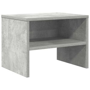 vidaXL Szafka nocna, betonowy szary, 40x30x30 cm