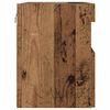 vidaXL Szafka pod telewizor Ze LED Lights Stare drewno 60 x 30 x 40 cm