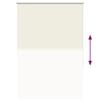 vidaXL Roleta zaciemniająca Off White 105x175 cm Szerokość tkaniny