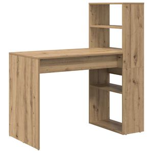 vidaXL Biurko Dąb rzemieślniczy Drewno inżynieryjne 113 x 54 x 120 cm