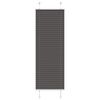 vidaXL Roleta plisowana czarna 40x150 cm Szerokość tkaniny 39,4cm