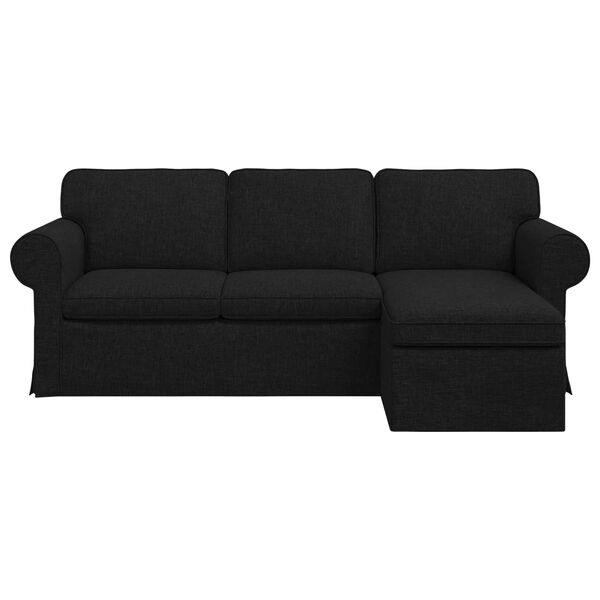 vidaXL Sofa Czarny