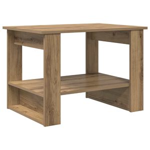 vidaXL Stolik kawowy Dąb rzemieślniczy 72 x 50 x 50 cm