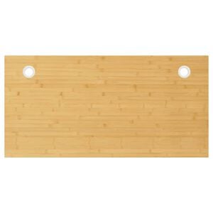 vidaXL Blat do biurka, 100x50x4 cm, bambusowy