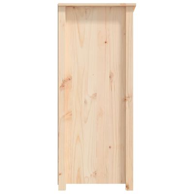 vidaXL Szafka, 83x41,5x100 cm, lite drewno sosnowe
