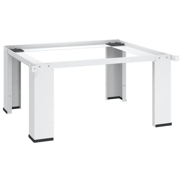 vidaXL Podest pod pralkę, biały