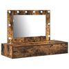 vidaXL Toaletka Brązowy 100 x 40 x 70 cm Materiał drewnopochodny