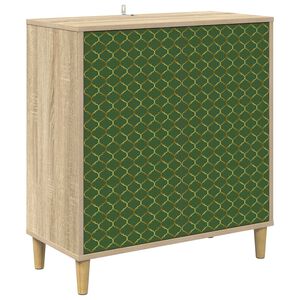 vidaXL Bufet GELEEN Sonoma 69 x 33 x 75 cm Drewno inżynieryjne