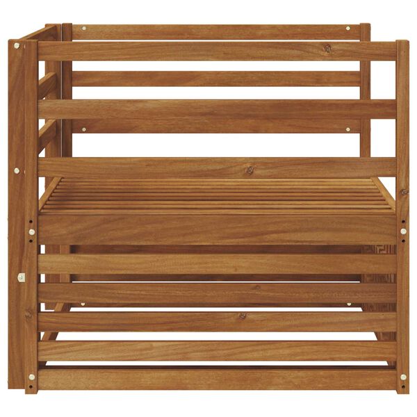 vidaXL 2 Sztuka Sofa z podłokietnikami Naturalny