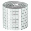 vidaXL Lustro Mozaikowe Geometryczny 12 szt. Srebrny 100 x 4 cm Szkło