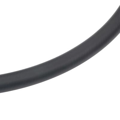 vidaXL Hybrydowy wąż pneumatyczny, czarny, 0,6", 2 m, guma i PVC