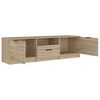 vidaXL Szafka RTV Sonoma Oak 140x35x40 cm Drewno konstrukcyjne