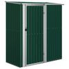 vidaXL Szopa ogrodowa zielona 180,5x97x209,5 cm ocynkowana stal