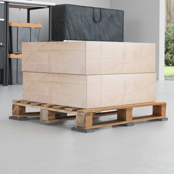 vidaXL Rolka Gumowa Czarny Guma