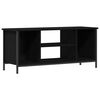vidaXL Szafka pod telewizor 102 x 35 x 45 cm Czarny Dąb