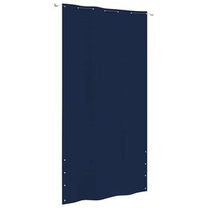 vidaXL Parawan balkonowy, niebieski, 140x240 cm, tkanina Oxford